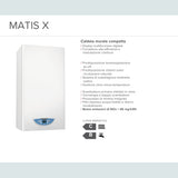 ARISTON - Caldaia Murale MATIS X 24 | 24 kW | Metano/GPL | Classe A | Kit Fumi Omaggio