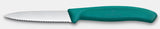 VICTORINOX - Spelucchino Coltello Verdure Swiss Classic | Lama Ondulata 8cm | Lavastoviglie