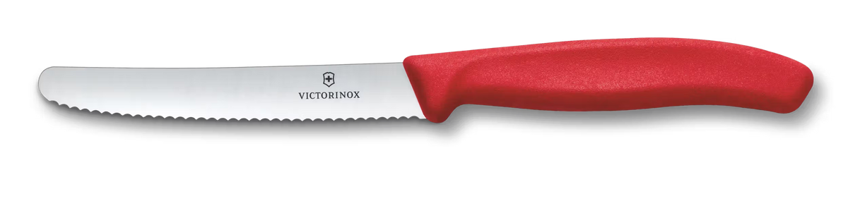 VICTORINOX - Coltello da Tavola Swiss Classic 6.7831 | Lama Seghettata 11cm | Lavastoviglie | Made in Switzerland
