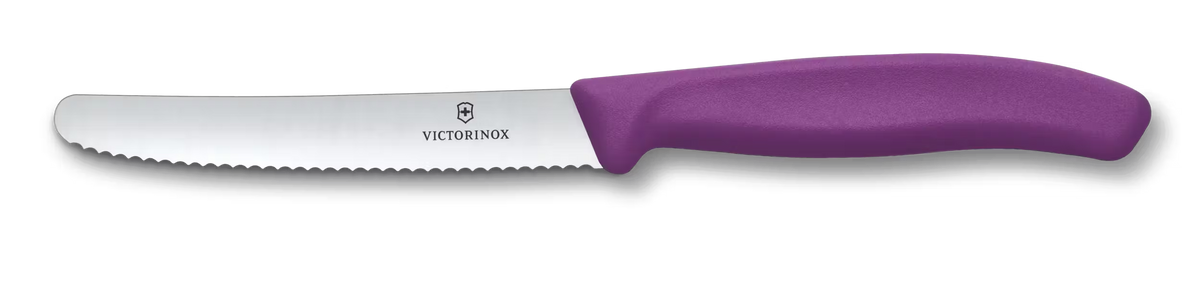 VICTORINOX - Coltello da Tavola Swiss Classic 6.7831 | Lama Seghettata 11cm | Lavastoviglie | Made in Switzerland
