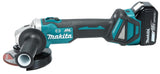 MAKITA - Smerigliatrice Angolare LXT DGA513RTJ | 18V Brushless | 125mm | Kit 2x BL1850B + DC18RC + Valigetta