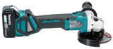 MAKITA - Winkelschleifer LXT DGA513ZJ | 18V Brushless | 125mm | Ohne Akku und Ladegerät + Makpac-Koffer