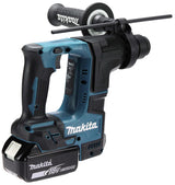 MAKITA - Tassellatore LXT DHR171RTJ | 18V Brushless | SDS-Plus | 17mm | 1,2J | Kit 2x BL1850B + DC18RC + Valigetta