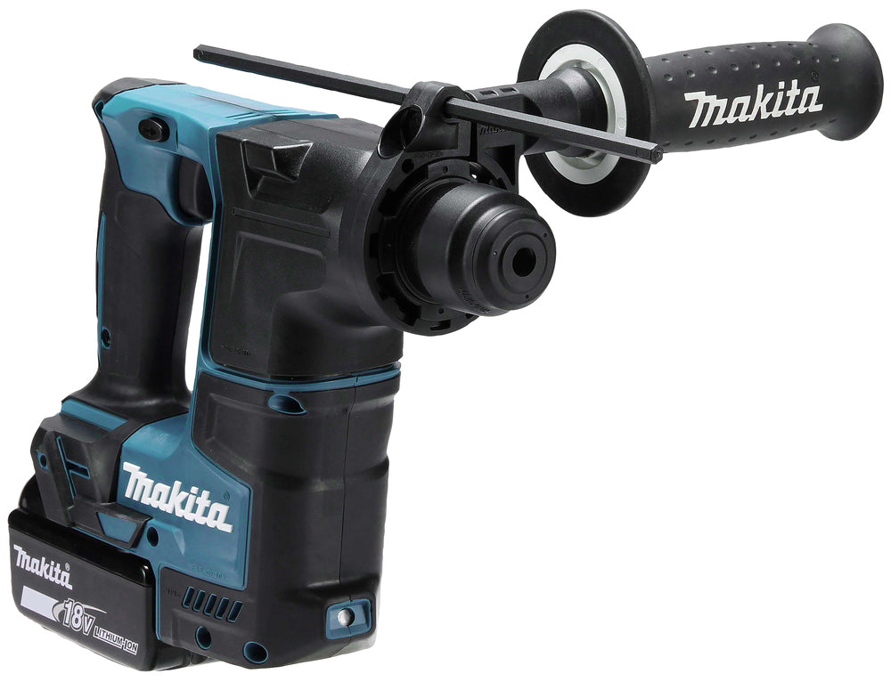 MAKITA - Tassellatore LXT DHR171RTJ | 18V Brushless | SDS-Plus | 17mm | 1,2J | Kit 2x BL1850B + DC18RC + Valigetta