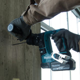 MAKITA - Tassellatore LXT DHR171RTJ | 18V Brushless | SDS-Plus | 17mm | 1,2J | Kit 2x BL1850B + DC18RC + Valigetta