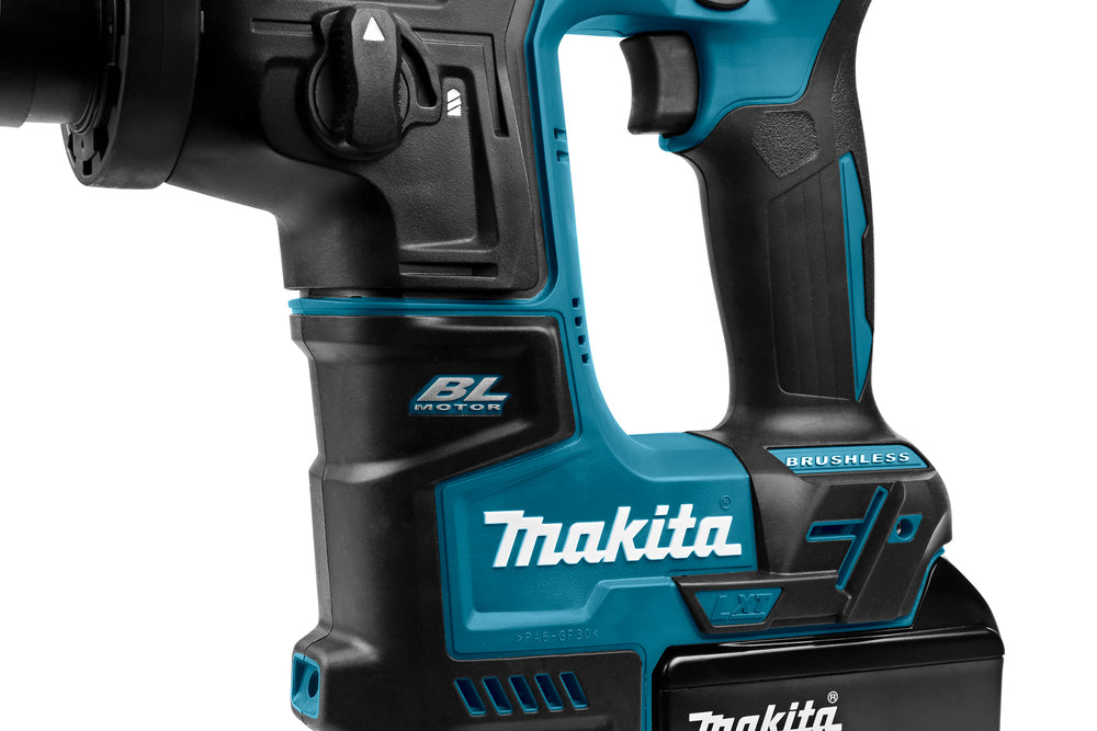 MAKITA - Tassellatore LXT DHR171RTJ | 18V Brushless | SDS-Plus | 17mm | 1,2J | Kit 2x BL1850B + DC18RC + Valigetta