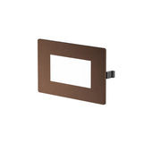 GEALUCE - Segnapassi da Incasso GES2130 | 3W CCT 3000K/4000K/5000K | 250lm | IP54 | Bianco/Antracite/Marrone