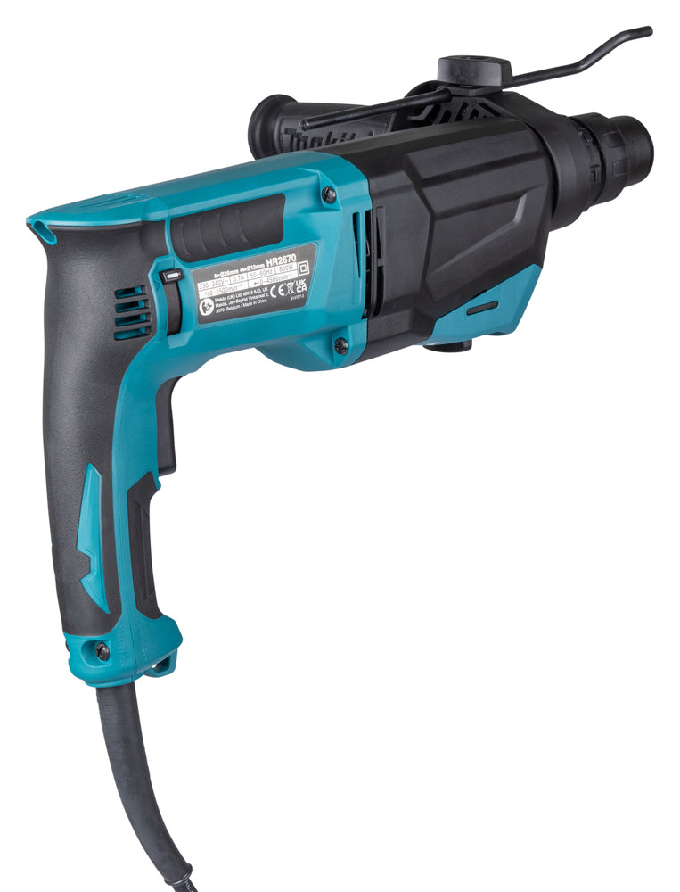 MAKITA - Tassellatore SDS-Plus HR2670 | 800W | 3,0 J | 26mm Calcestruzzo | 3 Funzioni