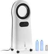 KASART - Raffrescatore Umidificatore Evaporativo Portatile DRAF287DLR | Ionizzatore | Telecomando | Timer 8h | 4 in 1