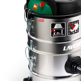 Lavor Kombo 4 in 1 – Multifunctional Ash Vacuum, Dust Vacuum, and Wet Vacuum for Fireplaces, Stoves, and Barbecues – Code 8.243.0024