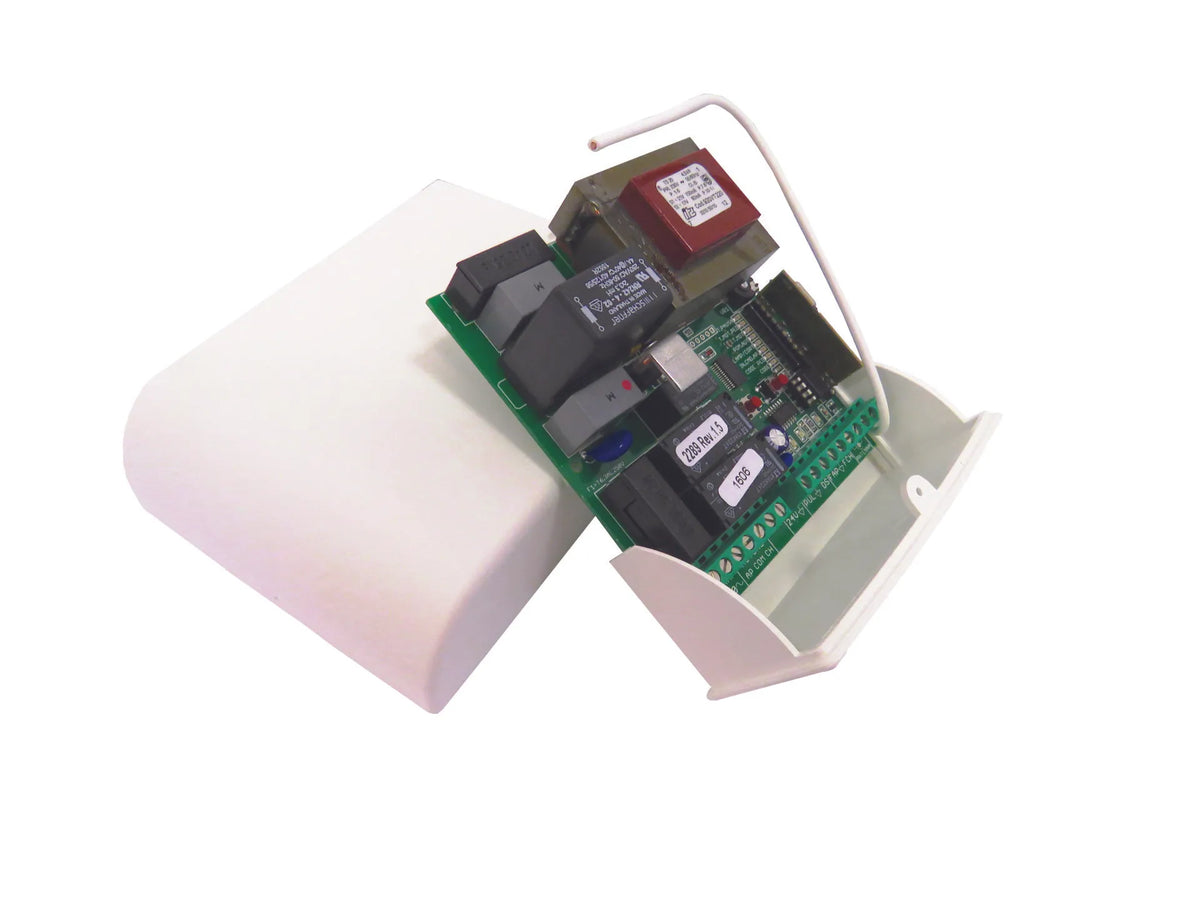 Kit Seav Centrale Elettronica Cancelli Scorrevoli e Basculanti LRS 2102 NEW + 2 Telecomandi [BUNDLE]