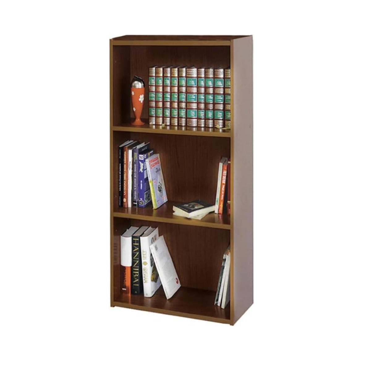 Libreria Componibile Modulare FREE | 3 Ripiani | 42x29x89 cm | MDF Laminato | Impilabile