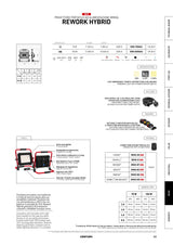 CENTURY - Proiettore Portatile LED Rework Hybrid RWH-7010040 | 70W | 7000 Lm | 4000K | IP65 | IK07