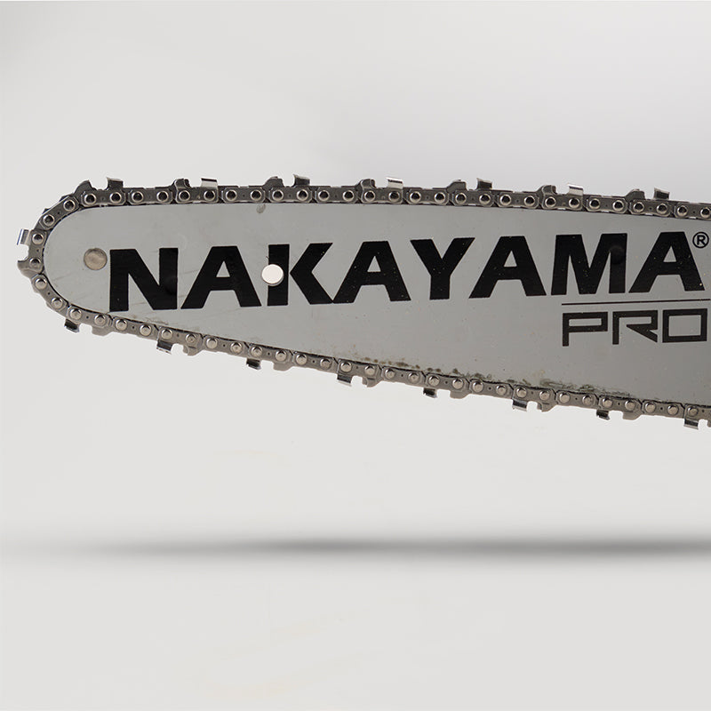 NAKAYAMA Pro - Motosega da Pota a Scoppio PC2525 | 25cc 1,4HP | Barra 25cm | Catena 1/4'' x 1,1mm | 2,5Kg | Freno Catena