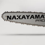 NAKAYAMA Pro - Motosega da Pota a Scoppio PC2525 | 25cc 1,4HP | Barra 25cm | Catena 1/4'' x 1,1mm | 2,5Kg | Freno Catena