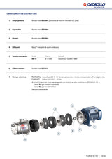 PEDROLLO – Elettropompa Multigirante Autoadescante PLURIJETm 4/80 | 0,75 HP | 80 l/min | Prevalenza 50m | Inox AISI 304
