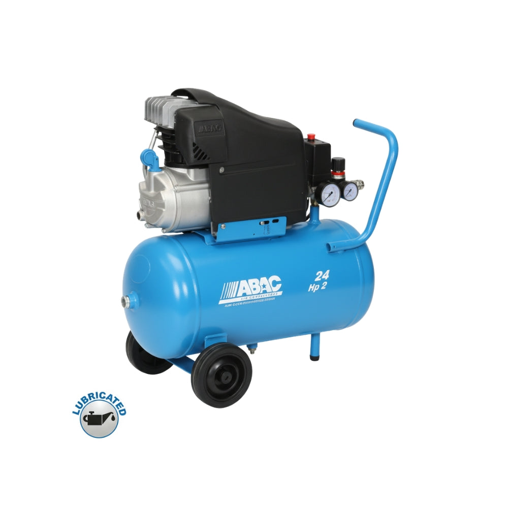Kit Abac Compressore Aria Pole Position L20 24 Litri + Accessori [BUNDLE]