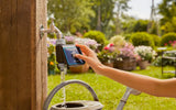 GARDENA - Computer Programmatore Irrigazione Bluetooth® 1889-20 | 3 Programmi | App iOS/Android | Safe Stop