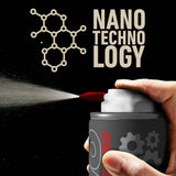 Castellari - Grasso Spray Nanotecnologico RY02A | 250ml | Lubrificante Invisibile | Catene Ingranaggi Cuscinetti | Giardinaggio Agricoltura