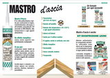SARATOGA - Mastro d'Ascia Colla Poliuretanica Legno G57034001 | 100ml | D4 EN 204 | Resistente Acqua