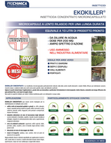 PROCHIMICA - EKOKILLER Insetticida Concentrato Microincapsulato 250ml | Lento Rilascio | 6 Mesi Efficacia | Insetti Striscianti e Volanti
