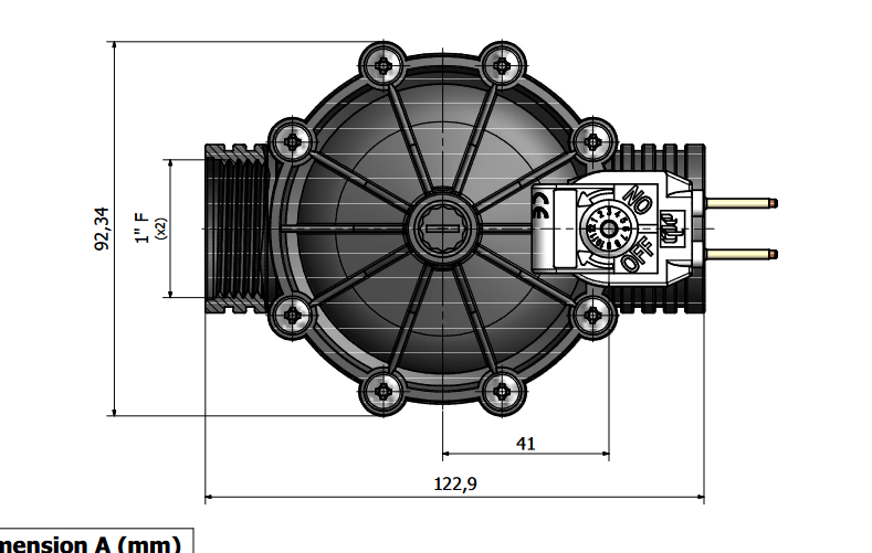 RPE - Elettrovalvola per Irrigazione con Regolatore di Flusso NC | Terza Serie | 3/4'' e 1'' F/F | 24V AC | Giardino e Impianti Professionali