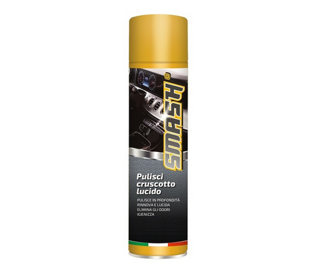 AREXONS - Smash Pulisci Cruscotto Lucido ZT 8024 | 600ml | Plastica Similpelle | Antistatico | Auto Moto Camion