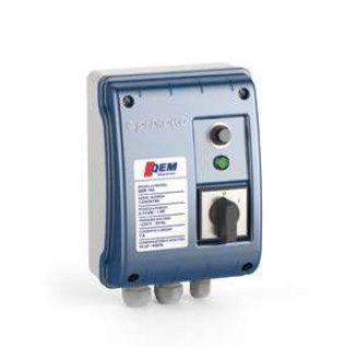 PEDROLLO - Quadro Elettrico QEM per Pompe Sommerse Monofase | Avvio e Protezione | Pozzo 3"-4" | 1-2 HP