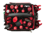 MILWAUKEE - PACKOUT Borsa Portautensili Aperta 4932464084 | 25cm | 28 Tasche | Base Rigida | Modulare