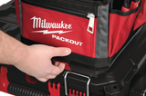 MILWAUKEE - PACKOUT Borsa Portautensili Aperta 4932464084 | 25cm | 28 Tasche | Base Rigida | Modulare