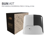 KEY AUTOMATION - Kit Automazione Wi-Fi Cancello Scorrevole 500Kg 24V KSUN5024EK | NLS | ECLIPSE | KUBE