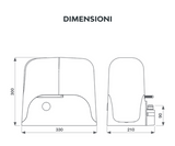 KEY AUTOMATION - Kit Automazione Wi-Fi Cancello Scorrevole 500Kg 24V KSUN5024EK | NLS | ECLIPSE | KUBE