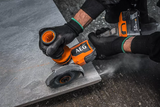 AEG Brushless Angle Grinder 18V, 2x5.0Ah - BEWS 18-115BLPX2-502TB