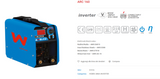 AWELCO – Saldatrice Inverter ARC 160 | 140A | Kit Completo | Professionale