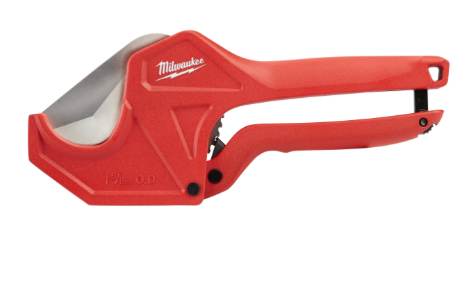 MILWAUKEE - Tagliatubi a Cricchetto 42mm 4932464172 | Lama Inox | Rilascio Rapido | PVC PEX PP