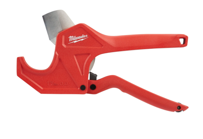 MILWAUKEE - Tagliatubi a Cricchetto 42mm 4932464172 | Lama Inox | Rilascio Rapido | PVC PEX PP