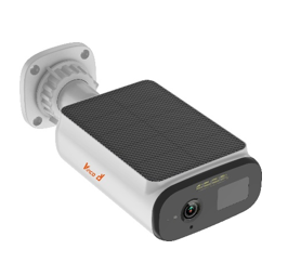 VINCO Telecamera WiFi 30050 | 4MP FullHD | Pannello Solare Integrato 3W | Batteria 10400mAh | IP66