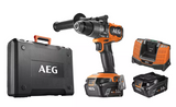 AEG - Trapano a Percussione Brushless 18V Compatto BSB18C3BL-502C | 110 Nm | 2x5Ah PRO18V | Valigetta