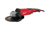MILWAUKEE AG 22-230 DMS smerigliatrice angolare 2200W disco 230mm vista laterale