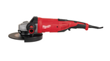 MILWAUKEE AG 22-230 DMS smerigliatrice angolare 2200W vista frontale