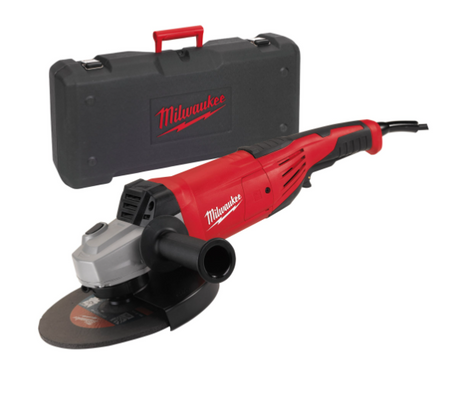 MILWAUKEE AG 22-230 D-SET DMS smerigliatrice angolare 2200W con valigetta inclusa