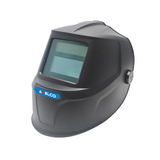 AWELCO - Casco Maschera Saldatura Autoscurante HELMET 1100-E 95690 | DIN 11 | LCD Solare | Classe Ottica 1/1/1/2 | UV/IR | 91x39mm