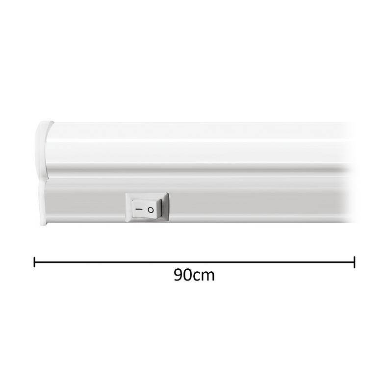 ALCAPOWER - Plafoniera LED T5 Sottopensili 90cm 929815 | 12W | 1000lm | 4000K | IP20