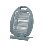 NIKLAS - Stufa al Quarzo Trend 539012 | 400/800W | 2 Livelli | Anti-Rovesciamento | Corpo ABS | 26x20x37cm