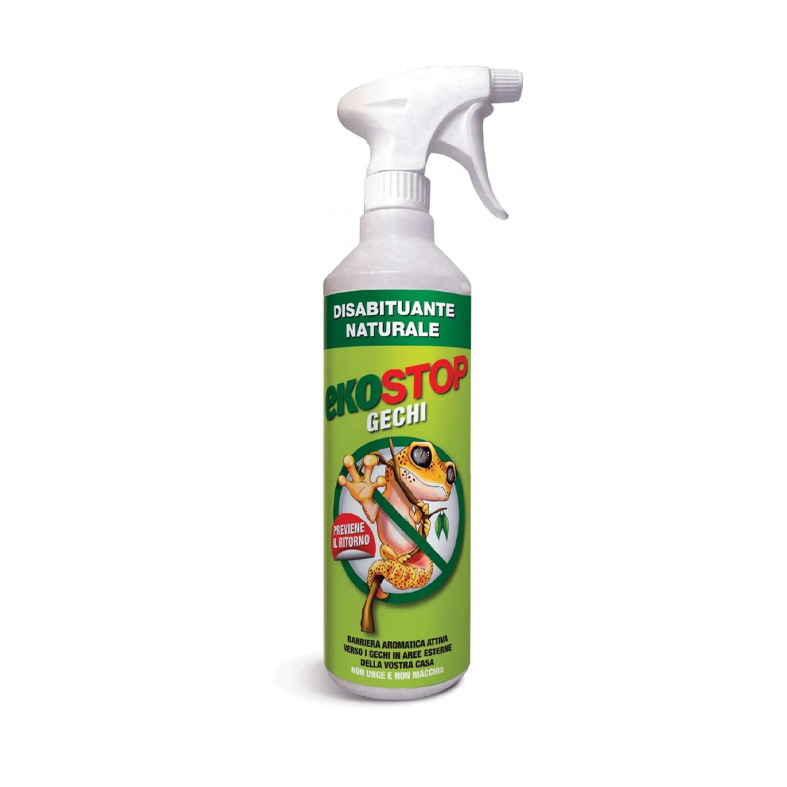 PROCHIMICA - Ekostop Gechi 750ml EKS/GEC750 | Disabituante Naturale | Spray Pronto all'Uso | Non Macchia