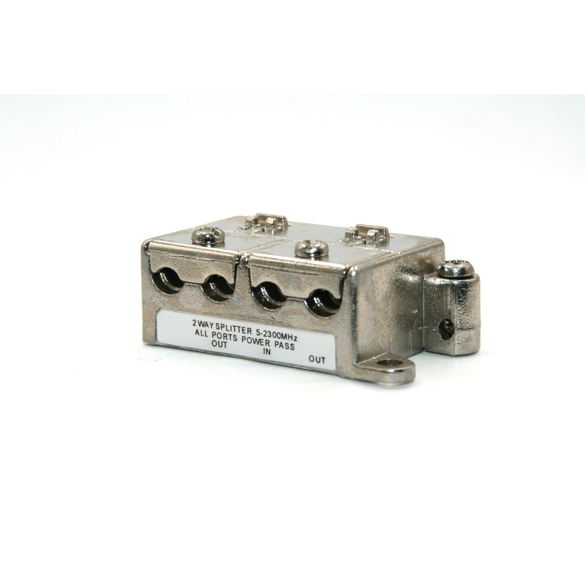 Emme Esse PlugIN P2 Passive TV Splitter with 2 Outputs