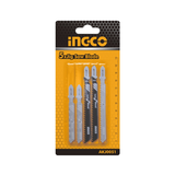 INGCO - Set 5 Lame per Seghetto Alternativo AKJ0051 | Legno | Metallo | Alluminio | In Blister