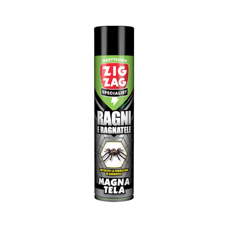 ZIG ZAG - Specialist Magnatela Insetticida Ragni e Ragnatele 600 ml | Azione Immediata + 40 Giorni Residuale