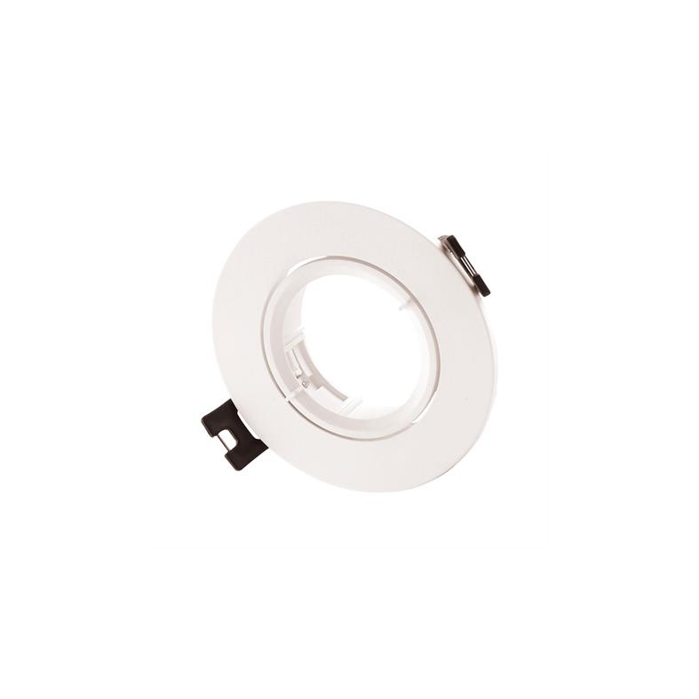 LinkLed Adjustable Recessed Spotlight Holder ROUND ADJ Series White 