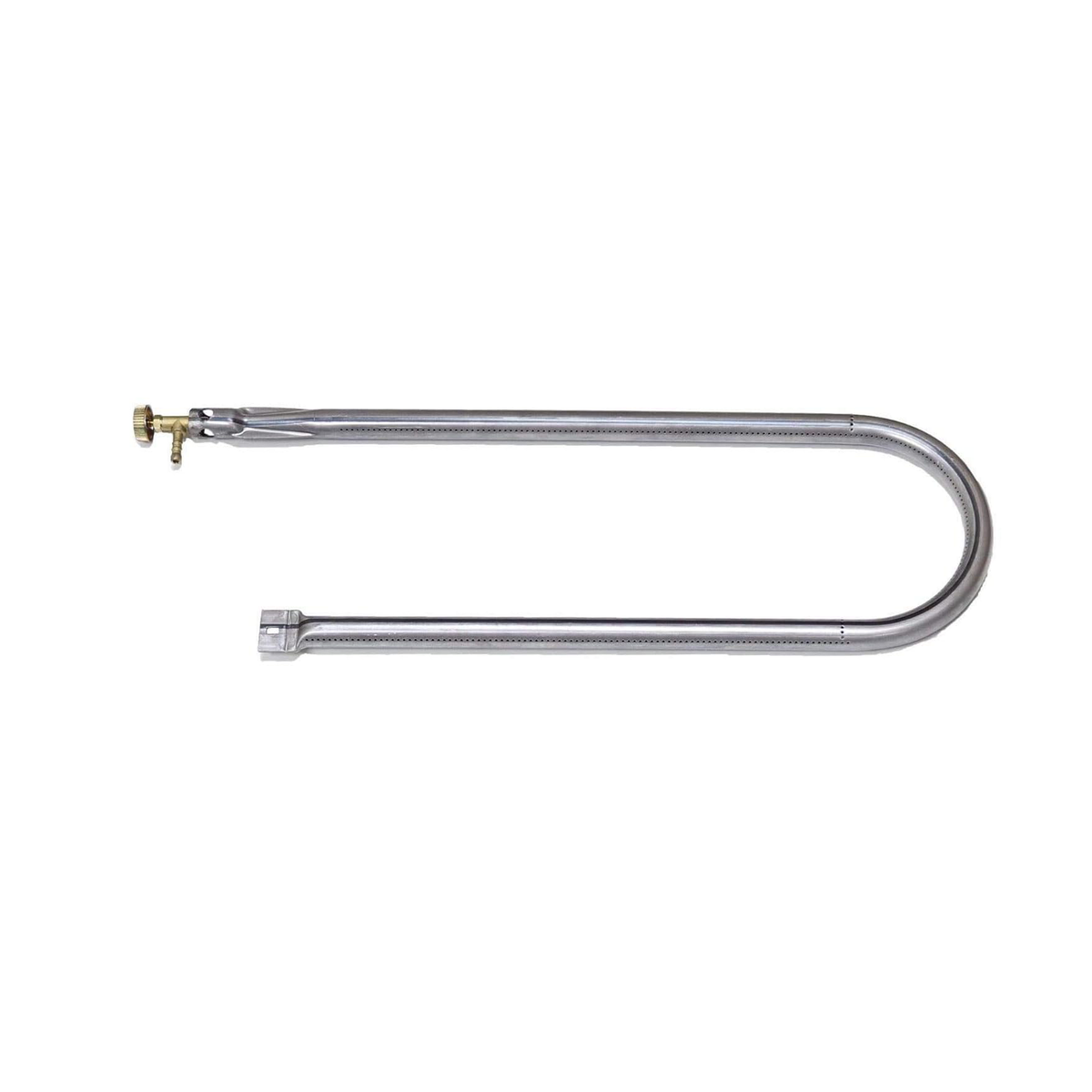 Gekrümmter LPG-Gasbrenner für Grills | Lavastein | Speckstein | Gusseisenplatte | 4 Größen